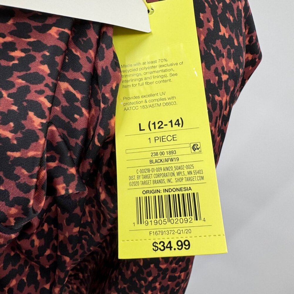 All In Motion Long Sleeve Animal Print Rash Guard - Picture 8 of 8